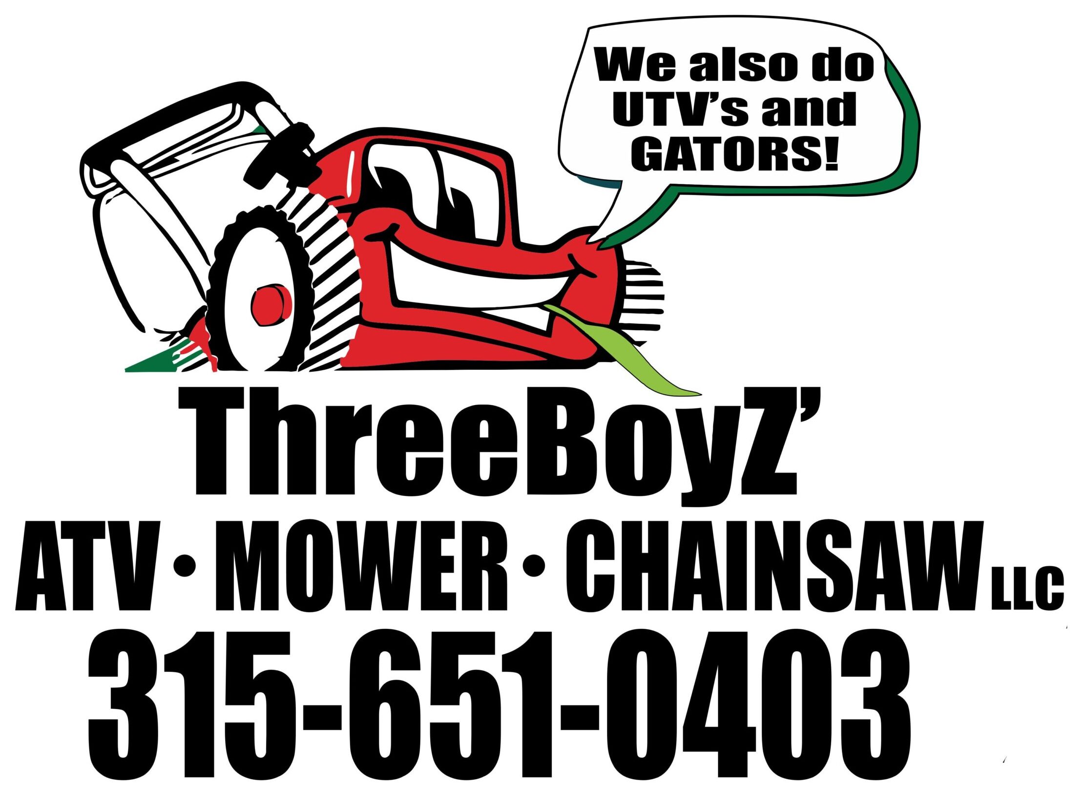 ThreeboyZ’ ATV•Mower•Chainsaw LLC